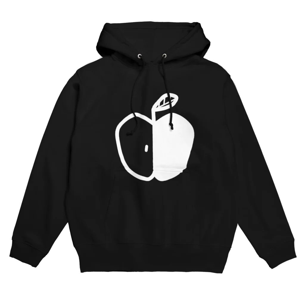 ジビエ屋のへたくそベジェ曲線アップル Hoodie