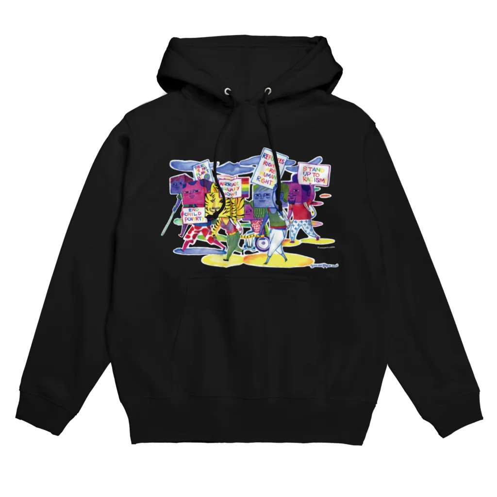 yamamo68musicのRight Hoodie