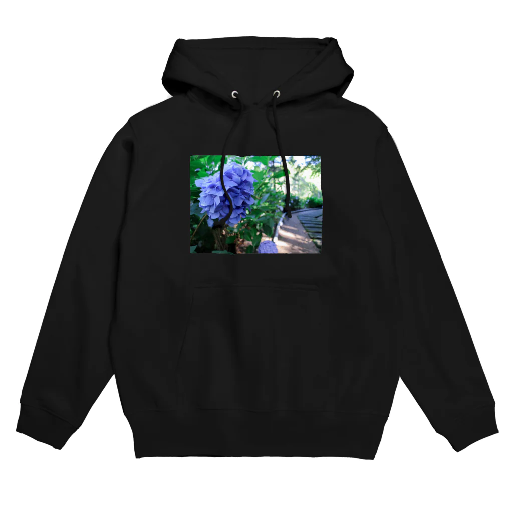 Un-Obliviateの華にブルー Hoodie