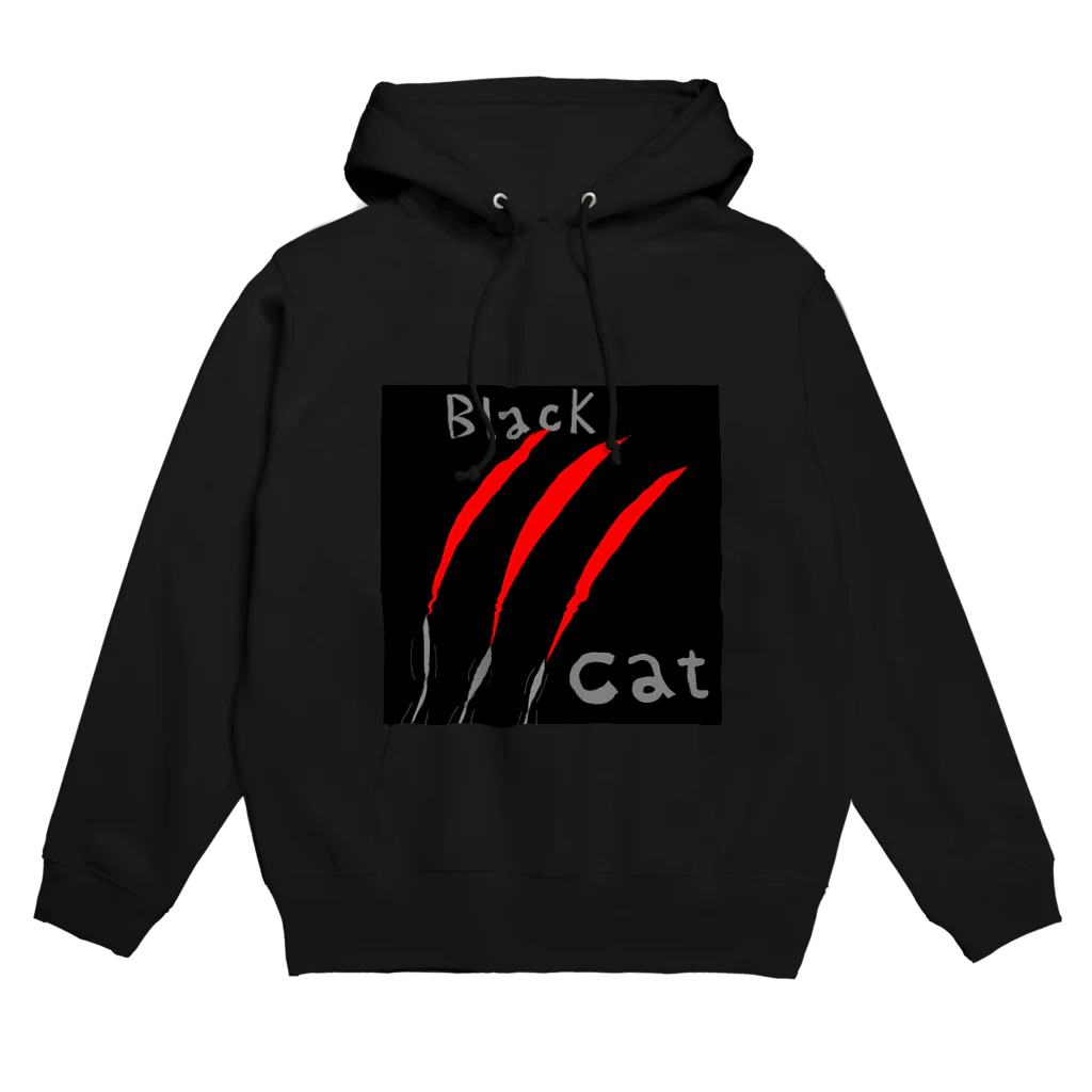 KING Games【コーラル】のブラックキャット「KG」 Hoodie