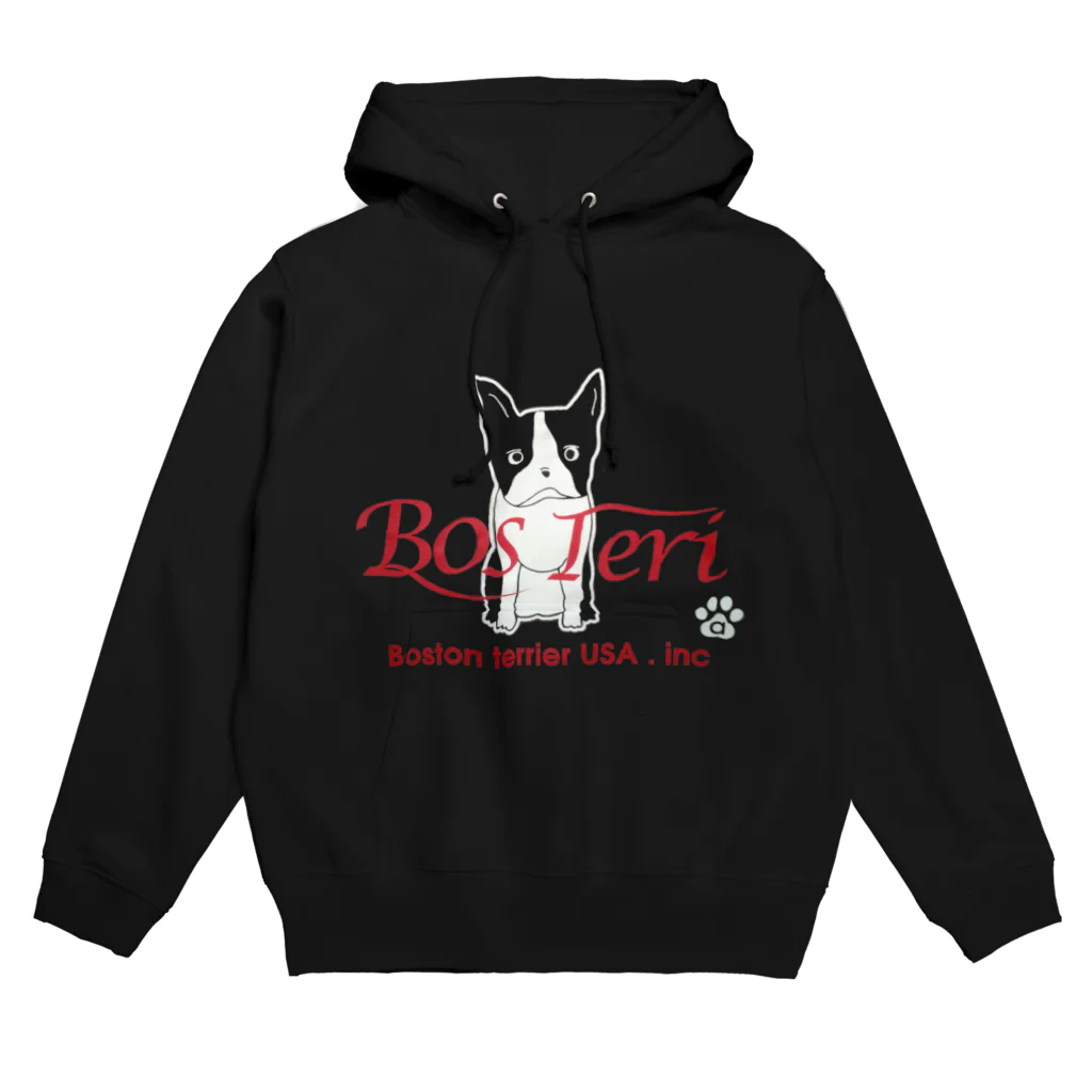 あんこ堂のボストンテリア　犬　ボステリグッズ Hoodie