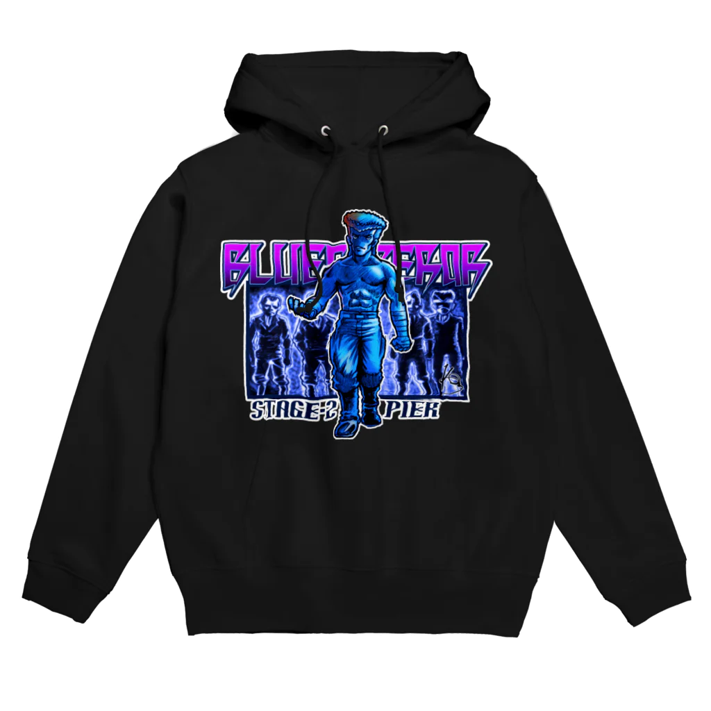 Kon-ART グッズショップのBLUE Emperorシンジ Hoodie