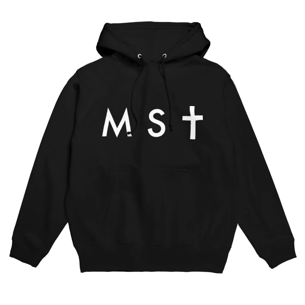 masatoの【S&Mサイズ用】masato#0 白MSTフーディ パーカー