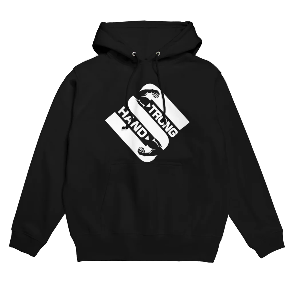 SHND JAPAN Official Goods ShopのSTRONGHANDS white by あね Hoodie