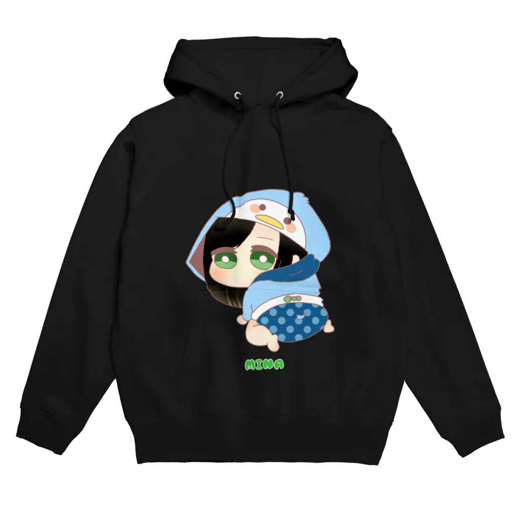 TJFB公式のミナ 着ぐるみキャラ Hoodie