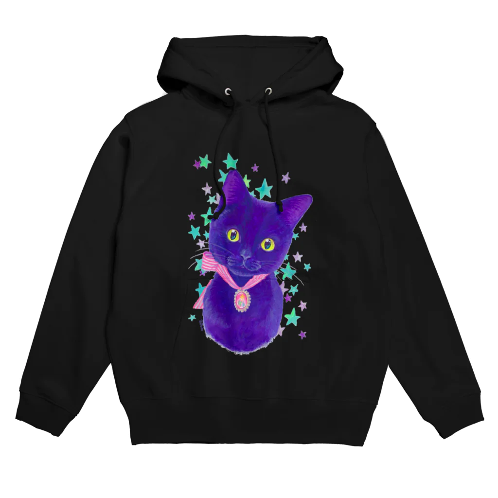 KURUKURUMEEのラッキーキャット Hoodie