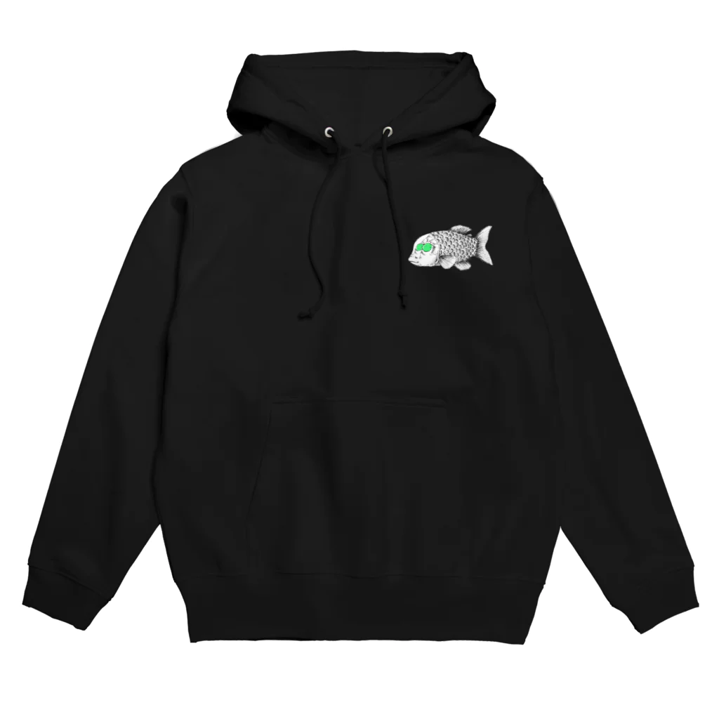 MoChi_Megのシンプルデメニギスイラスト Hoodie