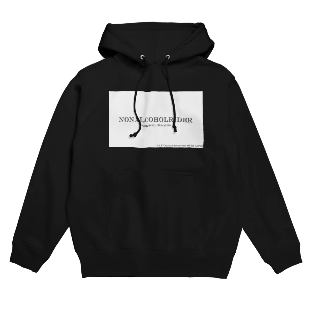 N.A.R. × MUSHAPPLE のNONALCOHOLRIDER simple Hoodie