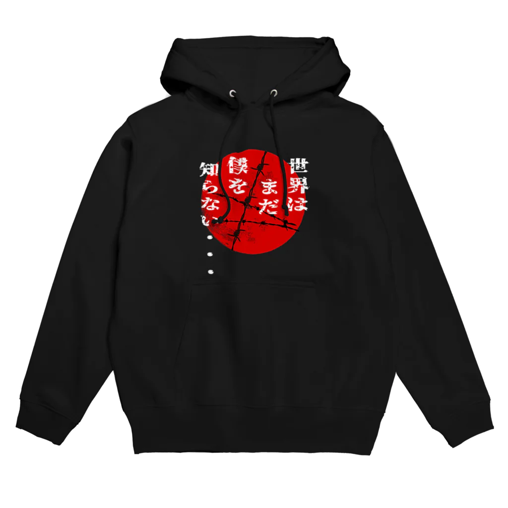 Cyber XXXの世界はまだ僕を知らない　レッドムーン ver. Hoodie