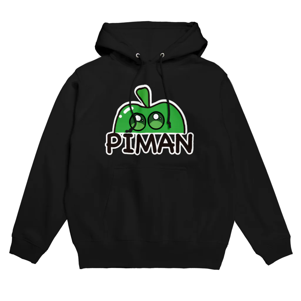 YouTubeピーマンChannelのPIMAN Hoodie