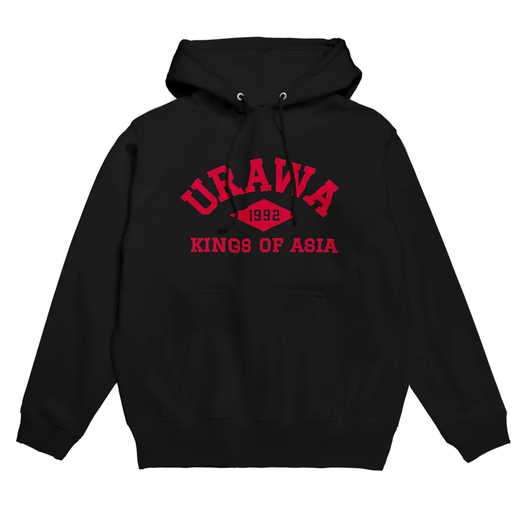 ギャラン浦和のURAWA KINGS OF ASIA カレッジロゴ RD apparel パーカー