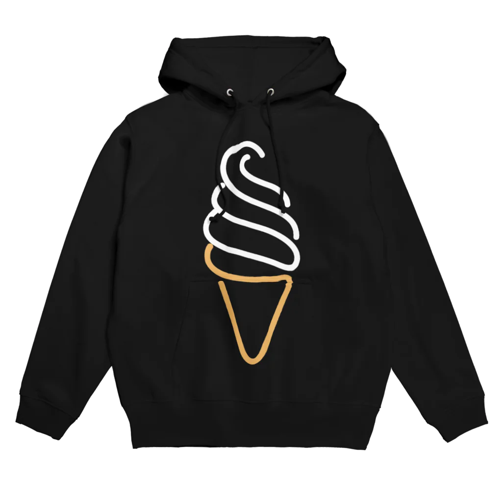 DRIPPEDのソフトクリーム-SOFT SERVE ICE CREAM- Tシャツ パーカー