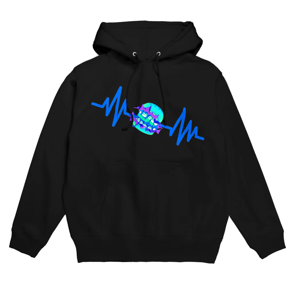 daddy-s_junkfoodsのBURGER BEAT - NEGA Hoodie