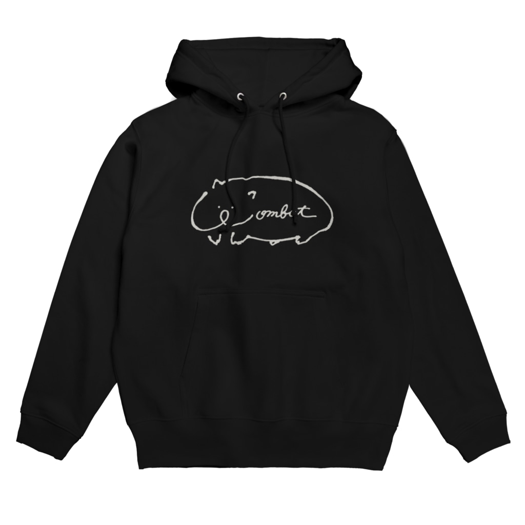 It is Tomfy here.のwombat ロゴ Hoodie