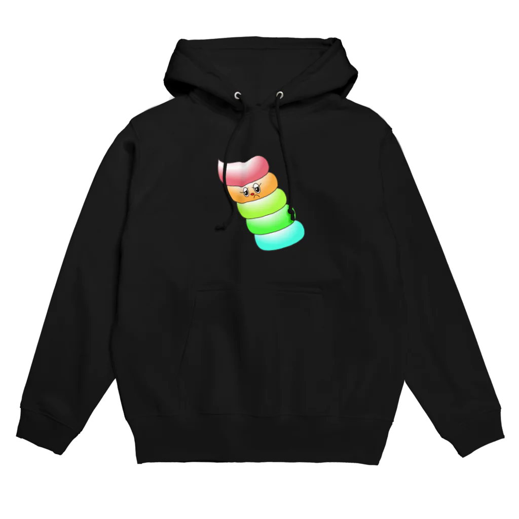 ちんぷんかんプリンのカラフル歯みがき粉 Hoodie