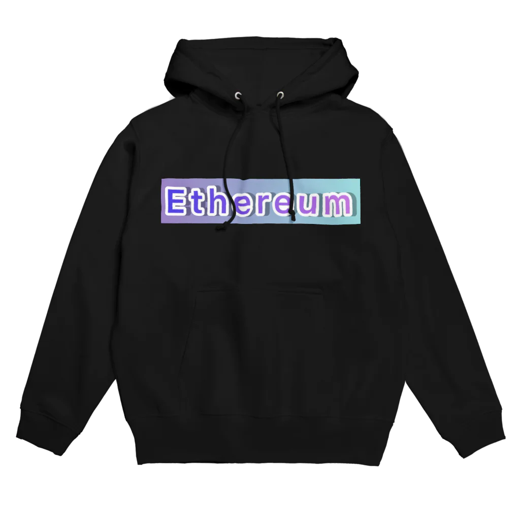 投資服専門店ReeveのEthereumイーサリアム☆ブラックパーカー Hoodie