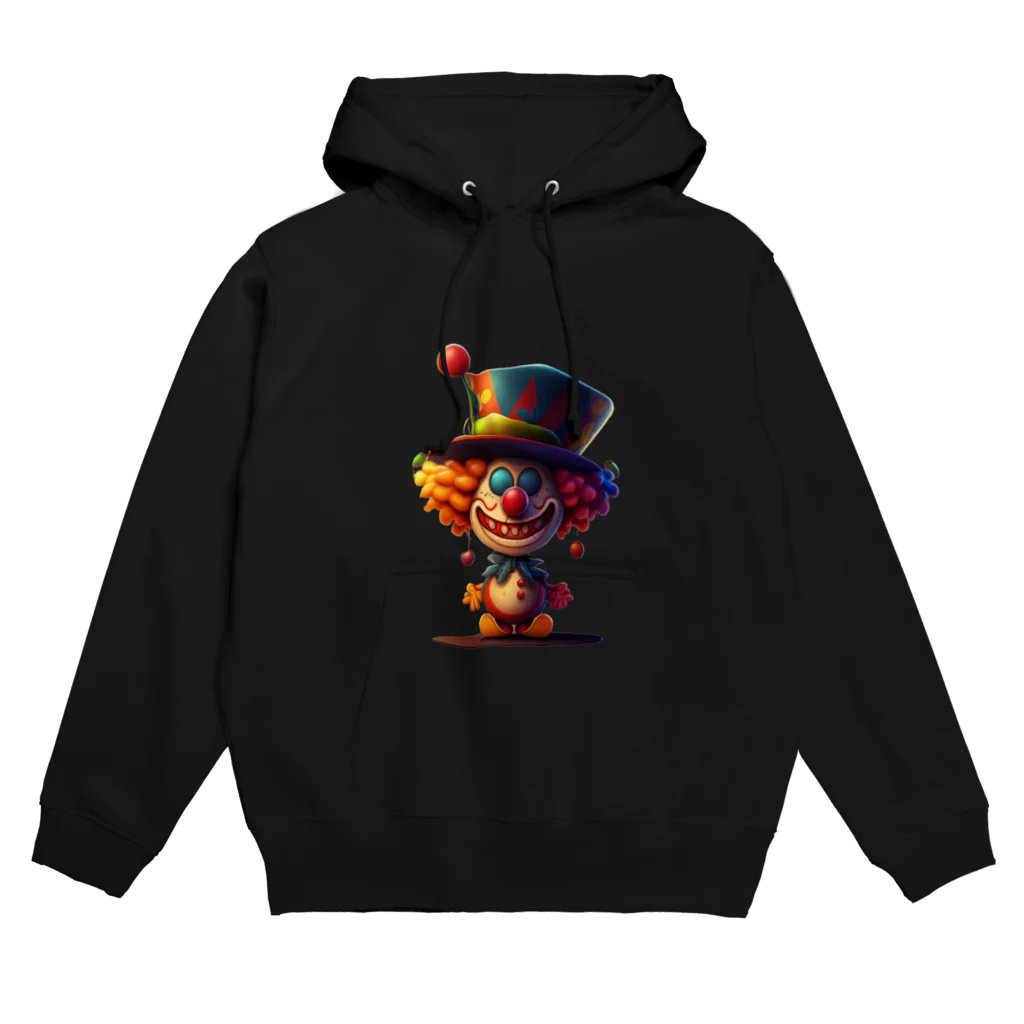 LalaDesign-shopのピエロの「ピエール (Pierre)」 Hoodie