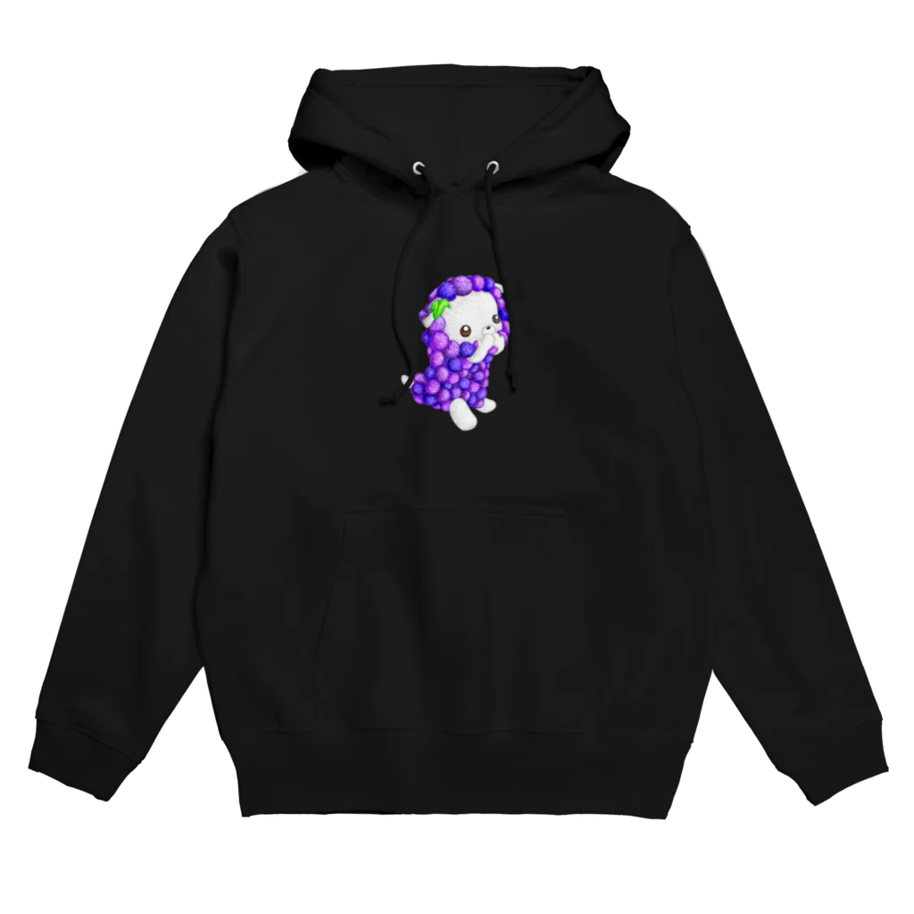 satoayaのアニマルカフェのフルーツアニマル　ブドウヒツジ Hoodie