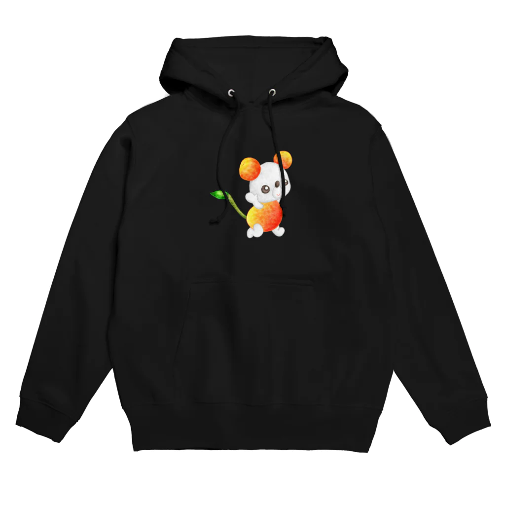 satoayaのアニマルカフェのフルーツアニマル　サクランボネズミ Hoodie