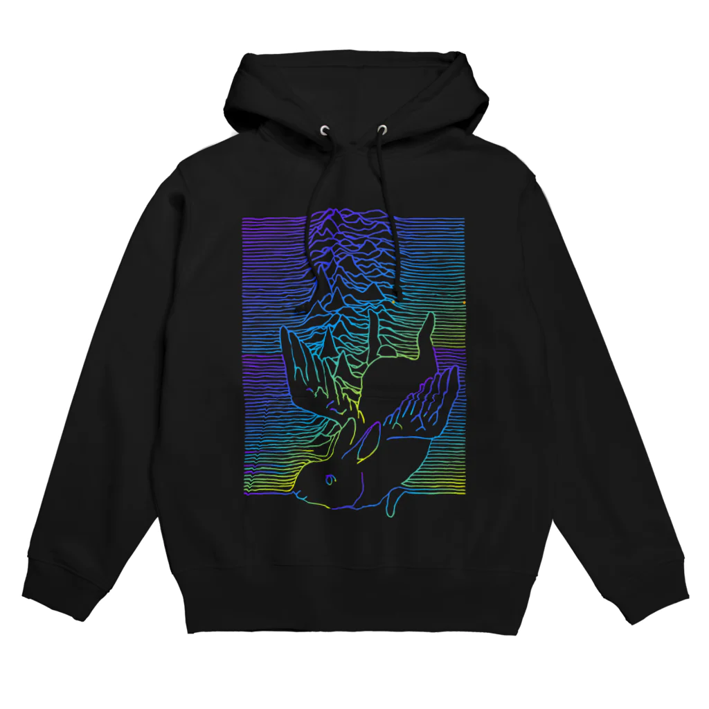 AngelRabbitsの天使うさぎの波 Hoodie