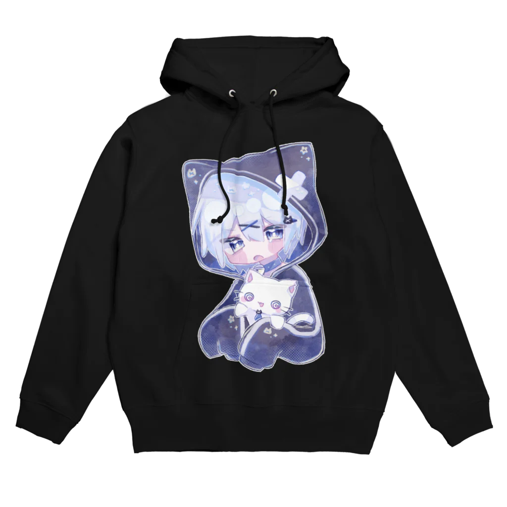 みなづき。の猫耳パーカーくん(うるうる) Hoodie