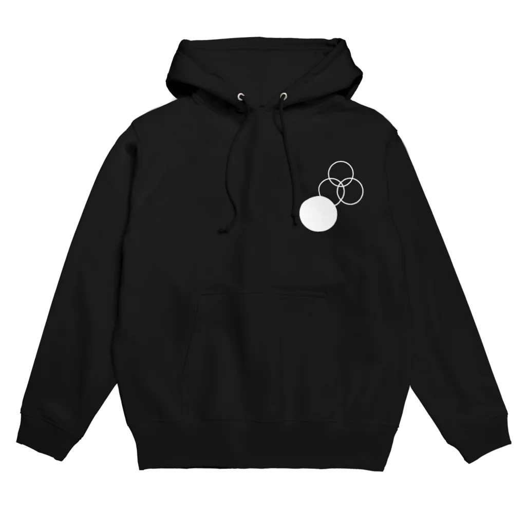 H4MのQuad Circle × Chusu-no-meigetsu Hoodie