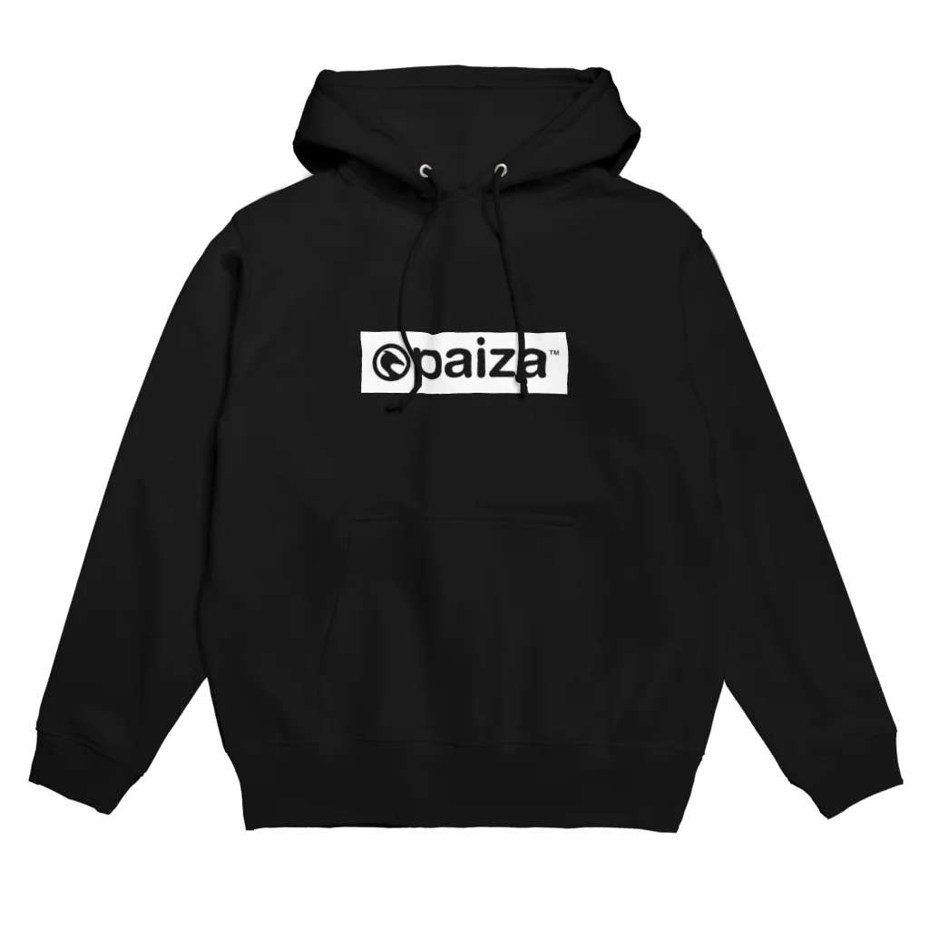 ぱいじょ！ショップのpaiza 白枠ロゴ Hoodie