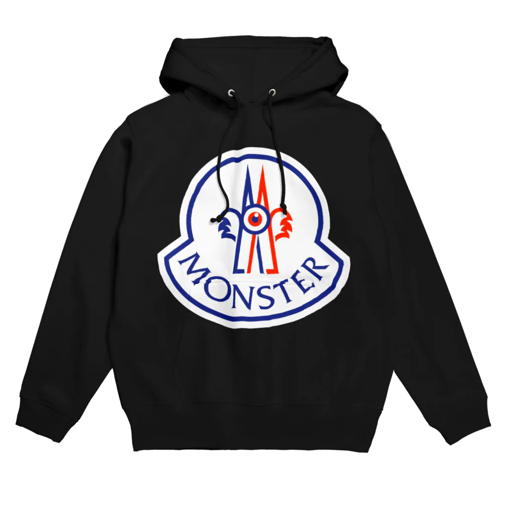 TOKYO LOGOSHOP 東京ロゴショップのMONSTER-モンスター-ワッペン型ロゴ Hoodie