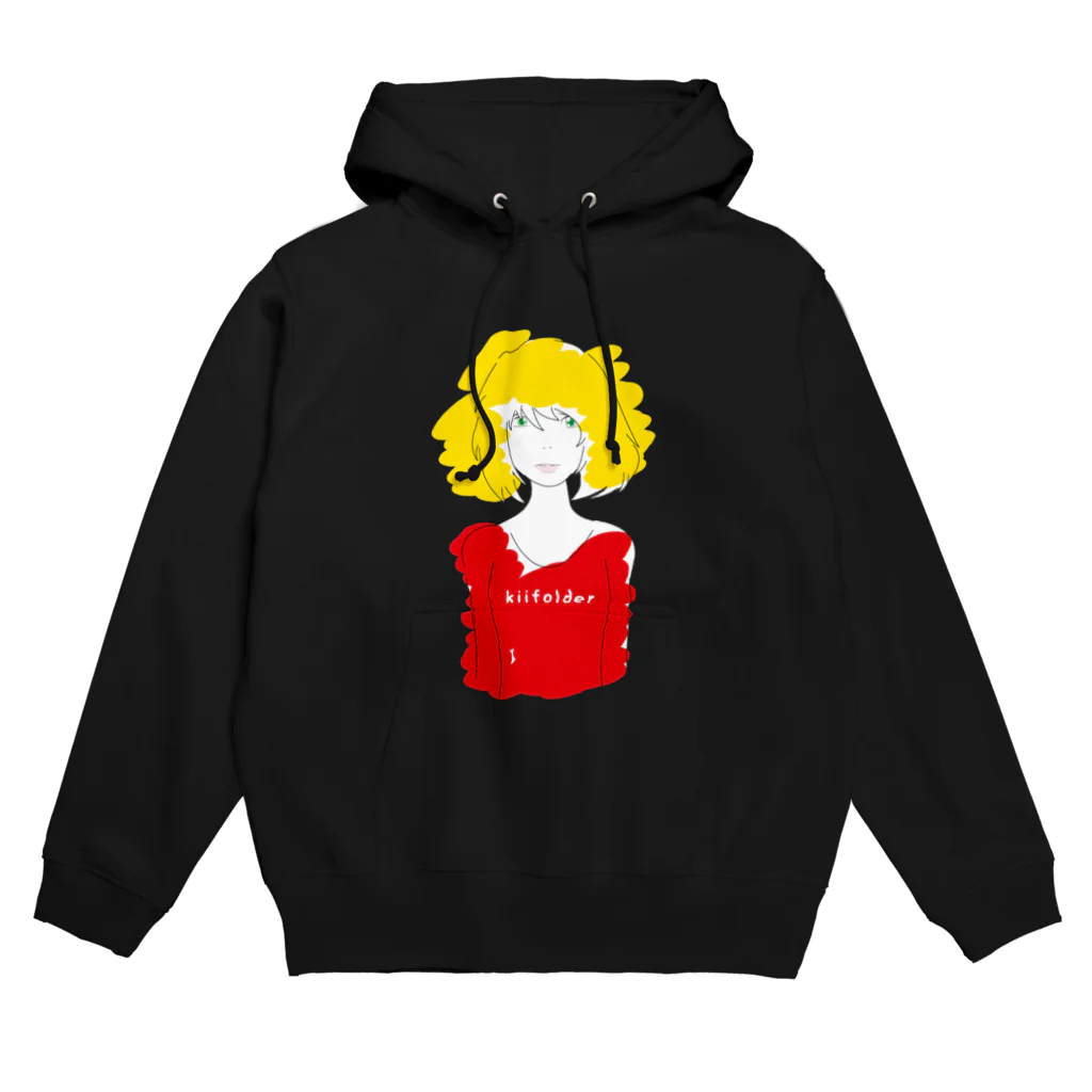 キイフォルダ／kiifolderのblond girl Hoodie