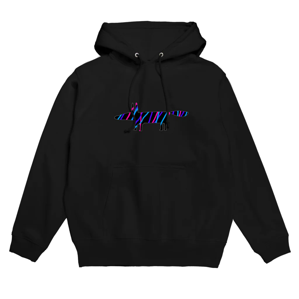 【KOTCH】 Tシャツショップのフォックス　ネオン Hoodie