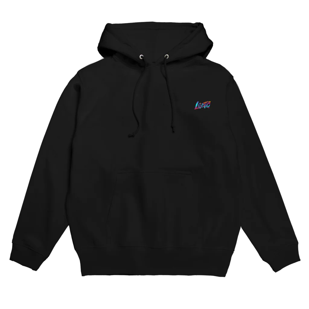 gay_lgbtのLGBTQロゴ Hoodie