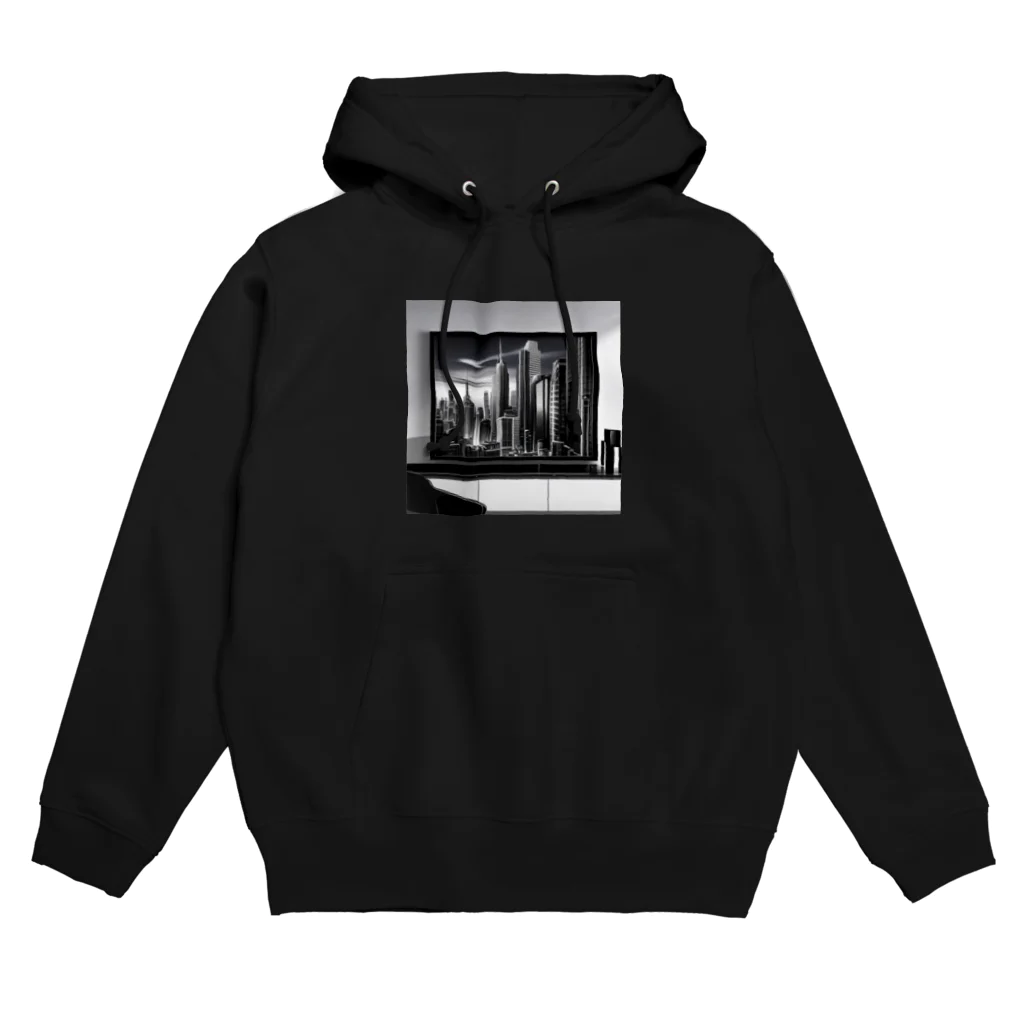  Neo Nature Threads（ネオ ネイチャー スレッズ）のUrbanEcho（都市のこだま） Hoodie