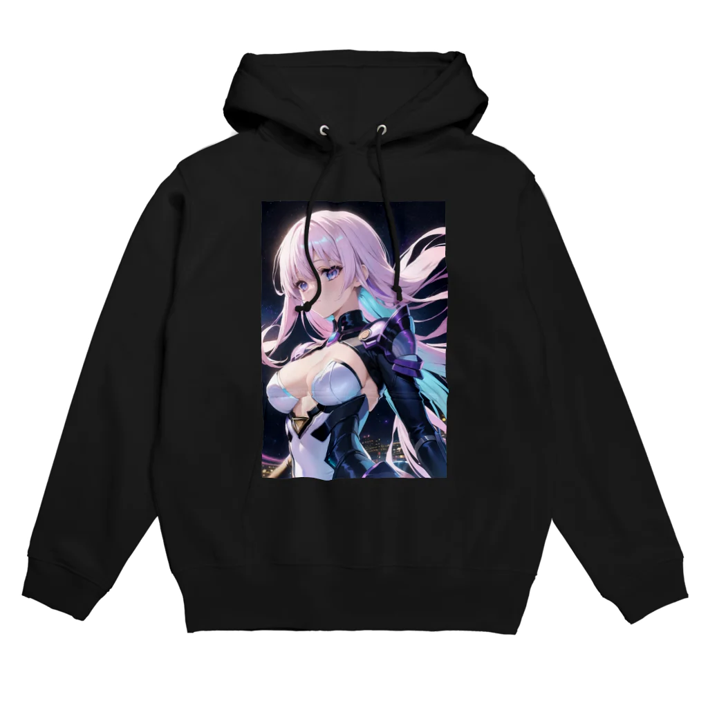 Daisuke_artのIridescent Girls Hoodie