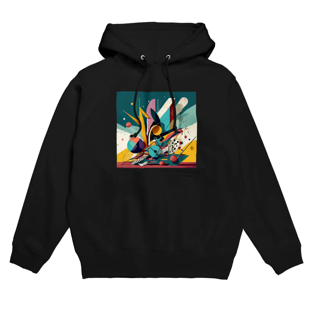 のんびりアート工房のガラクタアート Hoodie