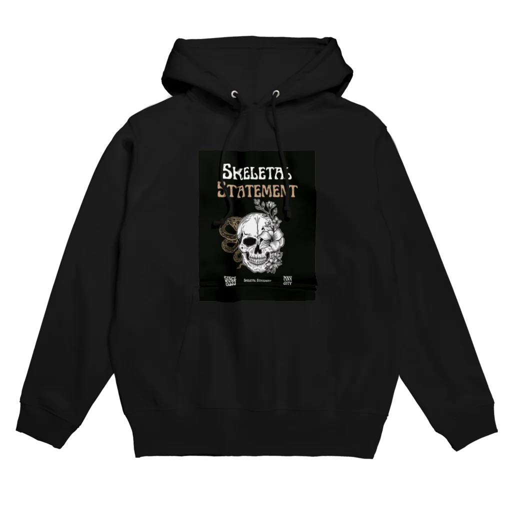 Love and peace to allのSkeletal Statement Hoodie