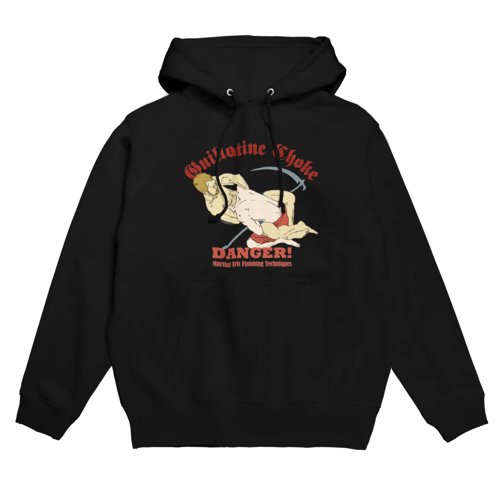 HIGEQLOのGuillotine choke Hoodie