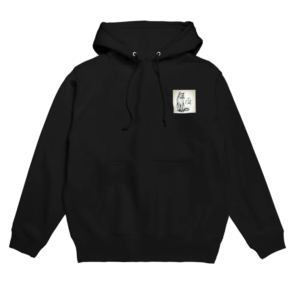 cat houseのart cat Hoodie