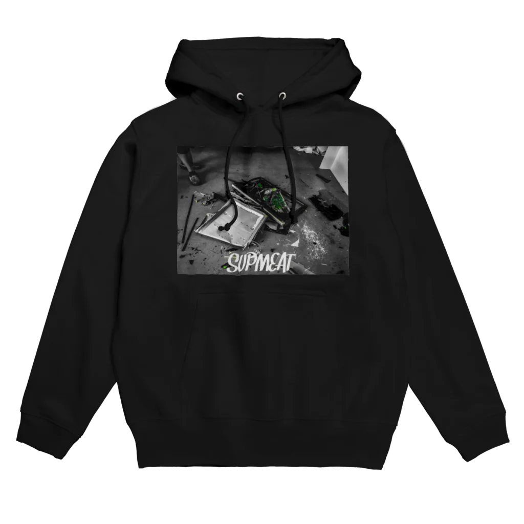 スーパーミートボールブラザーズのTVクラッシャー Hoodie