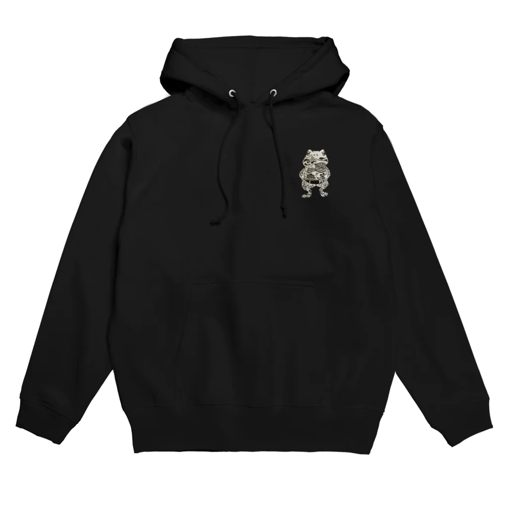 ハナマイのヒキガエルのすみか(菌糸) Hoodie