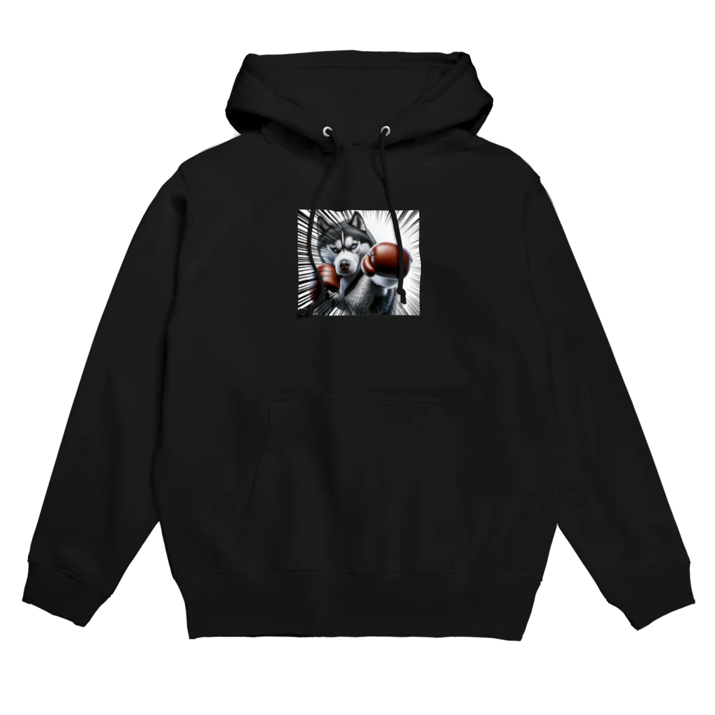 choropperのボクサーハスキー Hoodie