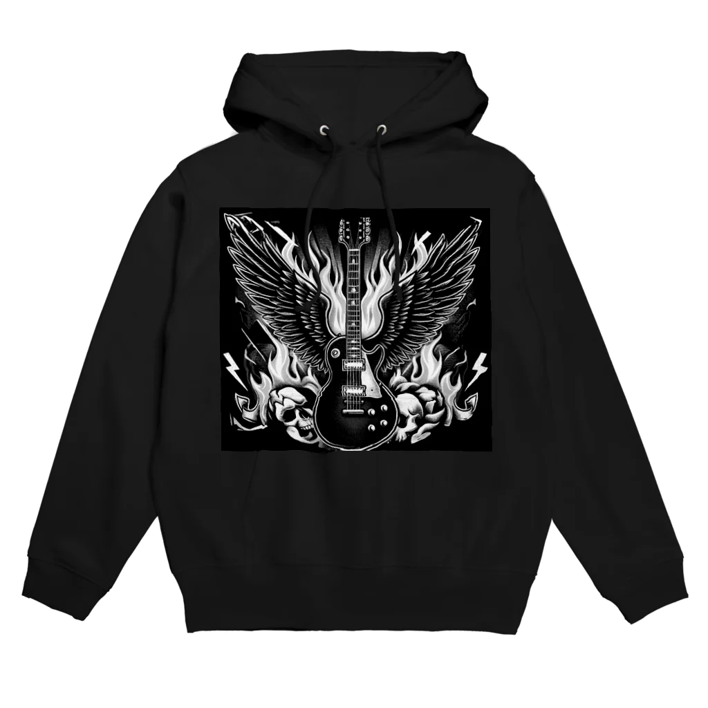 ロック堂のロックギター Hoodie