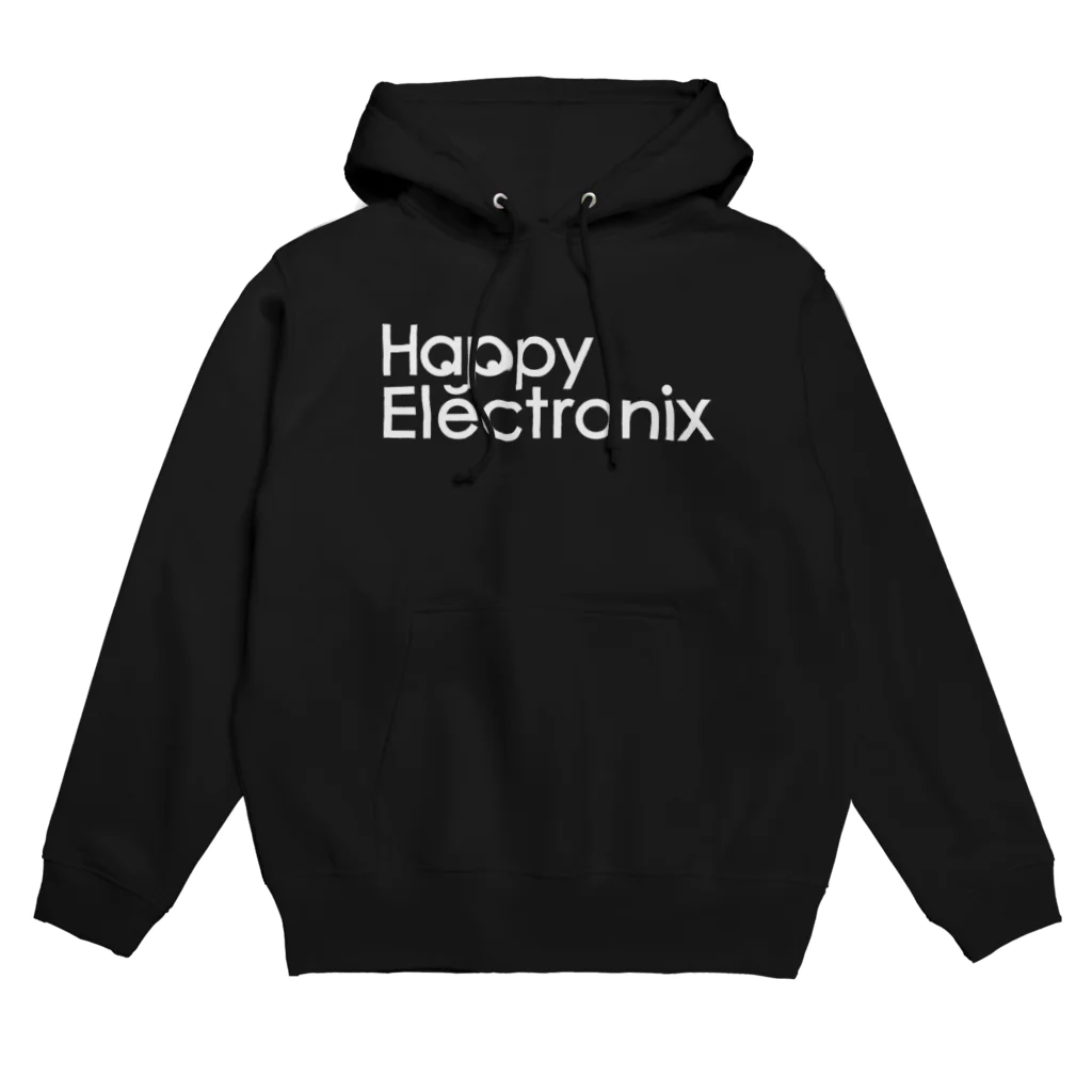 ハッピー・エレクトロニックスのハッピーエレクトロニックス（白） Hoodie