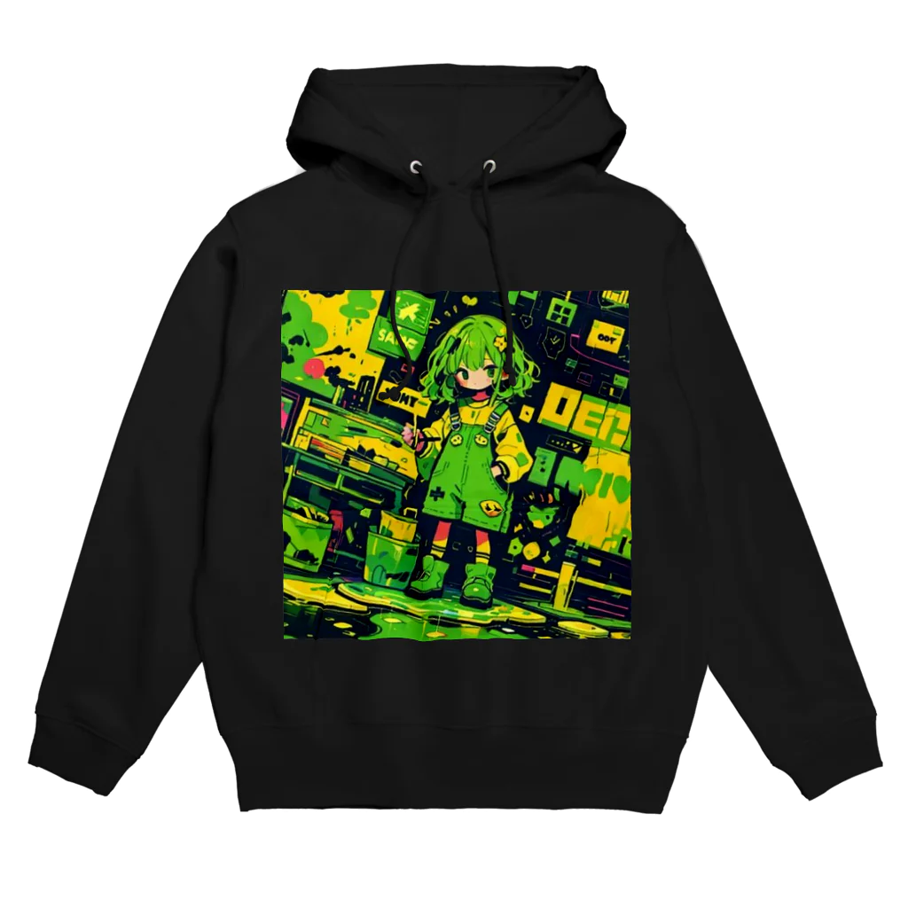 東京少年少女達のペンキガール Hoodie