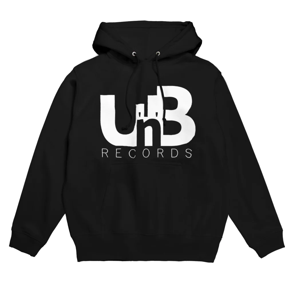 國分。（U’n’B RECORDS)のU'n'B RECORDS ロゴパーカー(ロゴ色ホワイトver.) パーカー