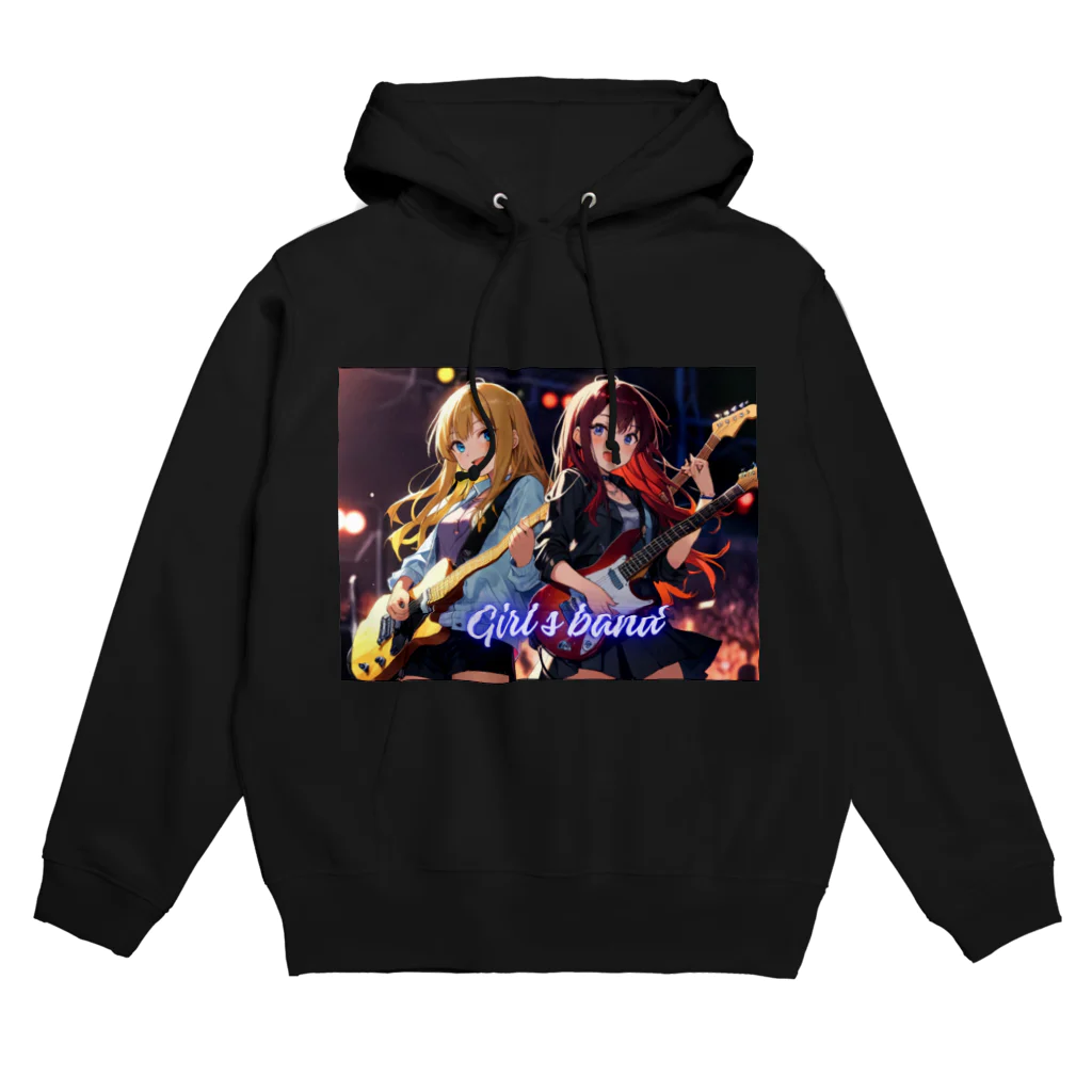 HokutoKenのガールズバンド！ Hoodie