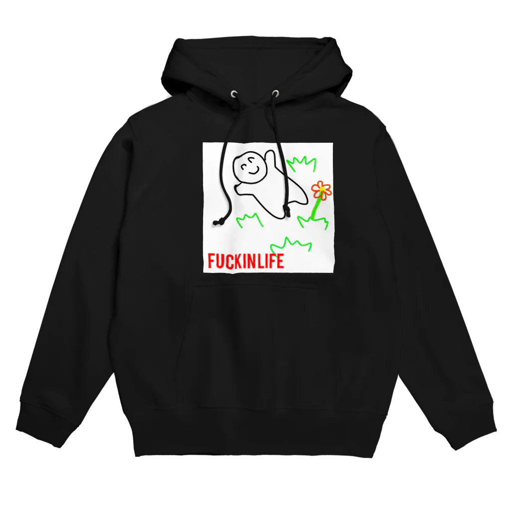 ファッキンライフのファッキン15 Hoodie