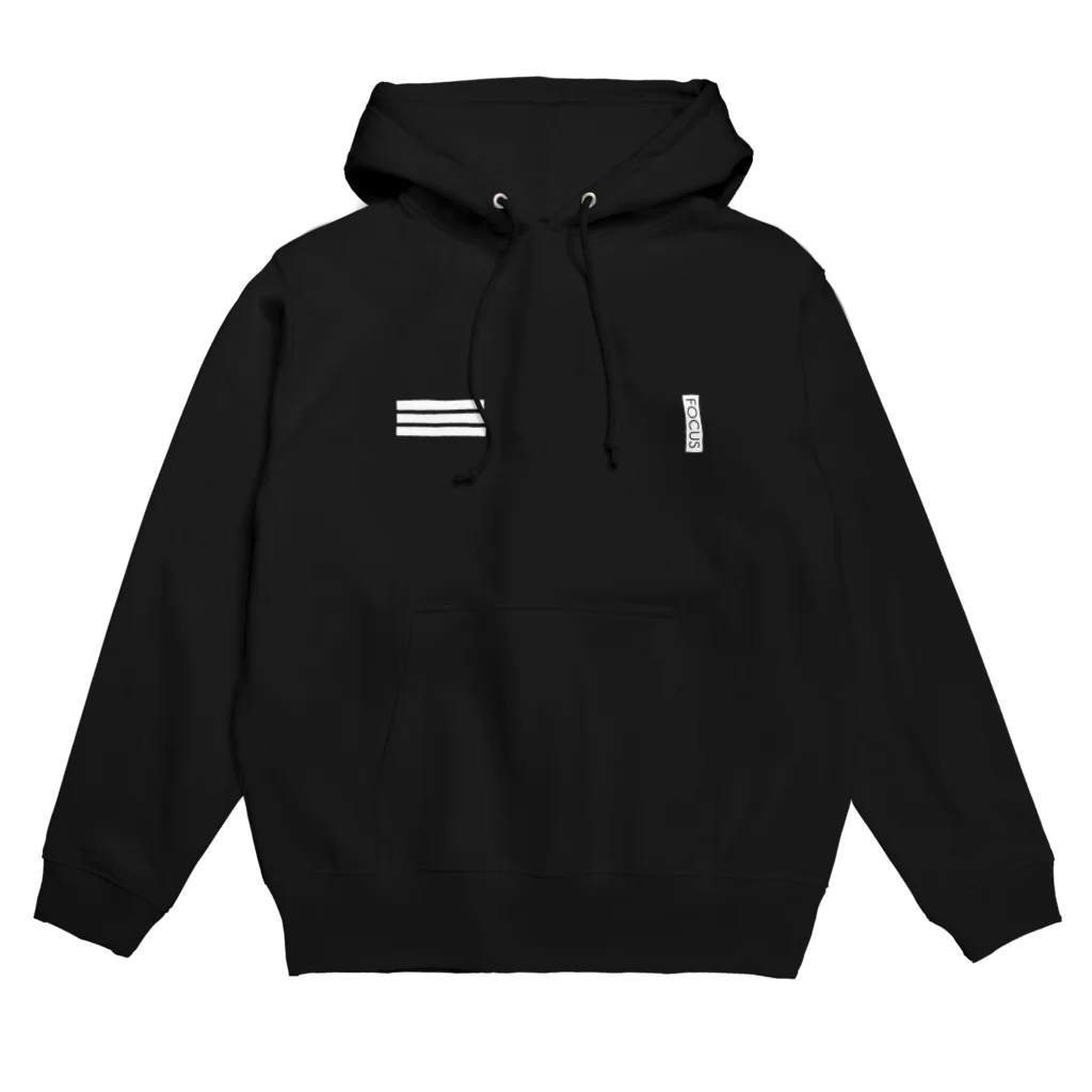 tBlockingのfocus man Hoodie