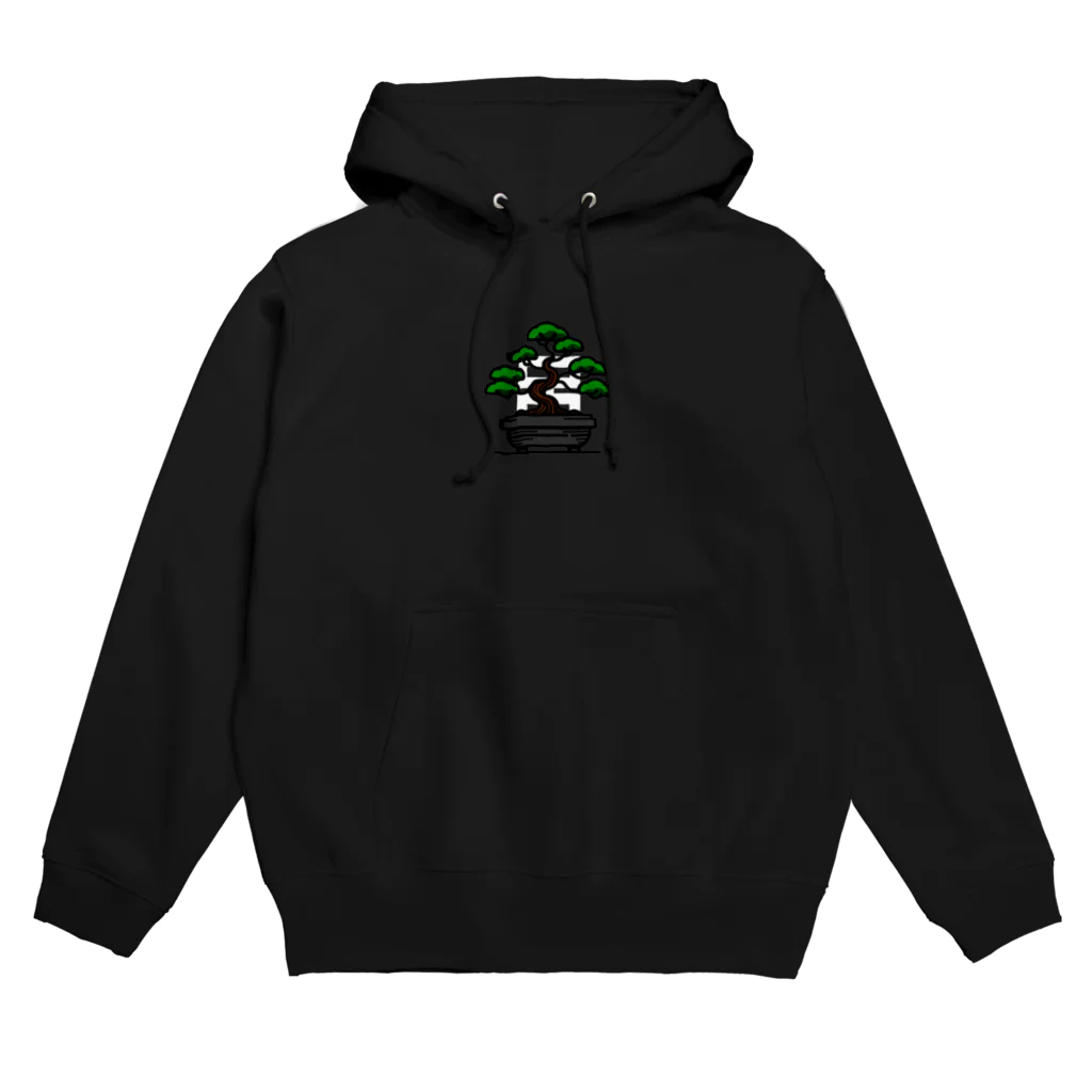 roiro_blackの盆栽 Hoodie