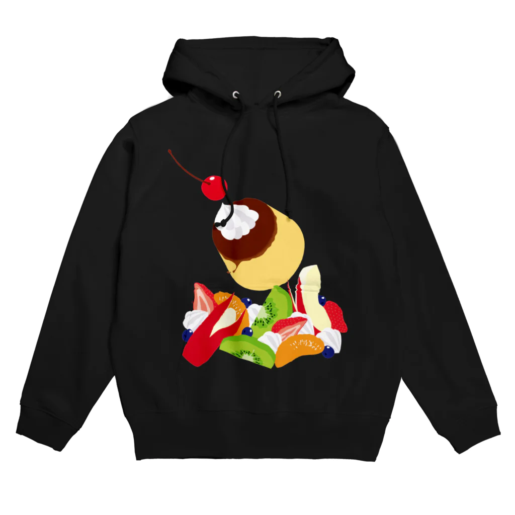 日下田のフォーリングプリンアラモード Hoodie