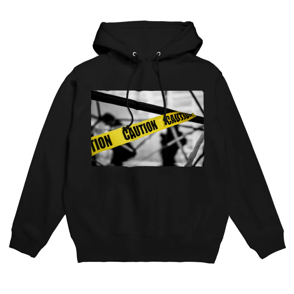 Kohei IwataのCaution Hoodie